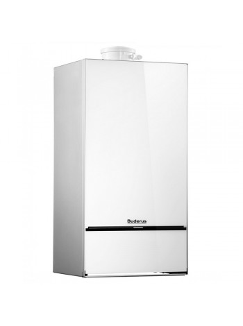 Котел газовый конденсационный одноконтурный Buderus Logamax plus GB172-35i W (белый)